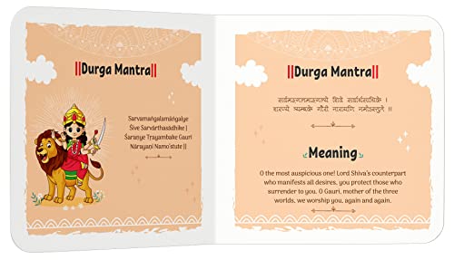 Shlokas and Mantras For Kids - Illustrated Padded Board Book - Learn About India's Rich Culture and Traditions