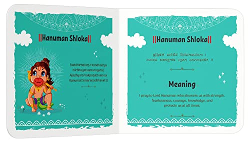 Shlokas and Mantras For Kids - Illustrated Padded Board Book - Learn About India's Rich Culture and Traditions