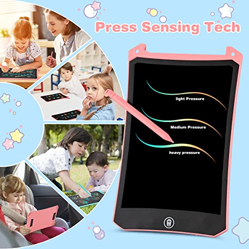 RaceGT LCD Drawing Tablet for Kids, Drawing Pad Gifts Toys for 2 3 4 5 6 Year Old Girls Boy Etch a Sketch LCD Writing Tablet Doodle Pad Board Holiday Essentials for Kids Baby Travel Toys