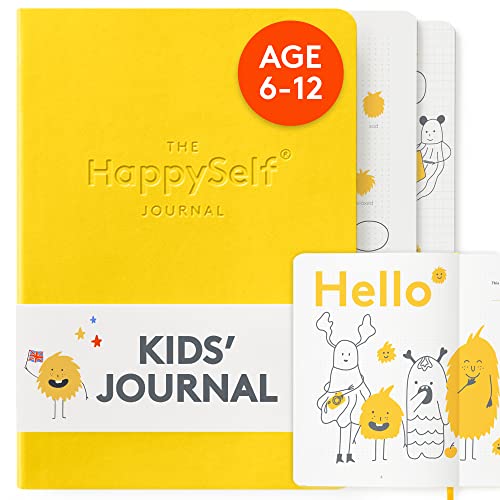 HappySelf The Journal – The Award Winning Daily Journal for Kids Aged 6-12 to Promote Happiness, Develop Positive Habits and Nurture Enquiring Minds [English Language Edition]