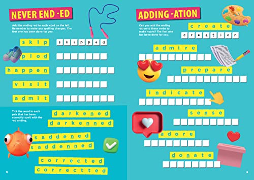 SCRABBLE™ Junior Spelling Activity Book Age 7-8