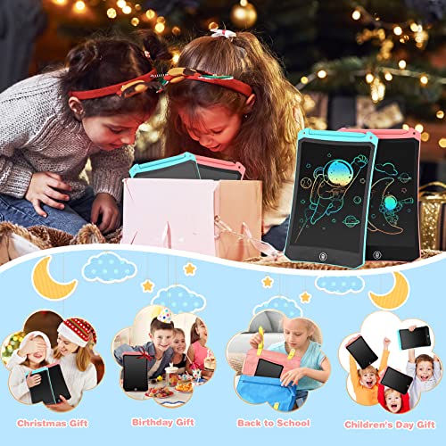 RaceGT LCD Drawing Tablet for Kids, Drawing Pad Gifts Toys for 2 3 4 5 6 Year Old Girls Boy Etch a Sketch LCD Writing Tablet Doodle Pad Board Holiday Essentials for Kids Baby Travel Toys