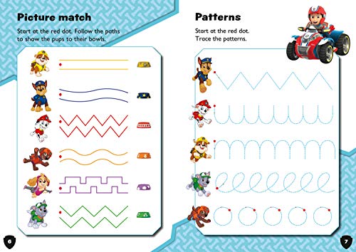 PAW Patrol First Writing Activity Book: Get set for school!