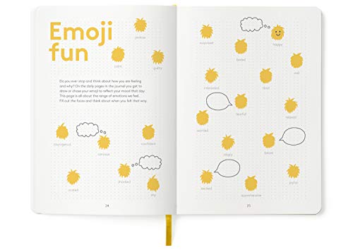 HappySelf The Journal – The Award Winning Daily Journal for Kids Aged 6-12 to Promote Happiness, Develop Positive Habits and Nurture Enquiring Minds [English Language Edition]