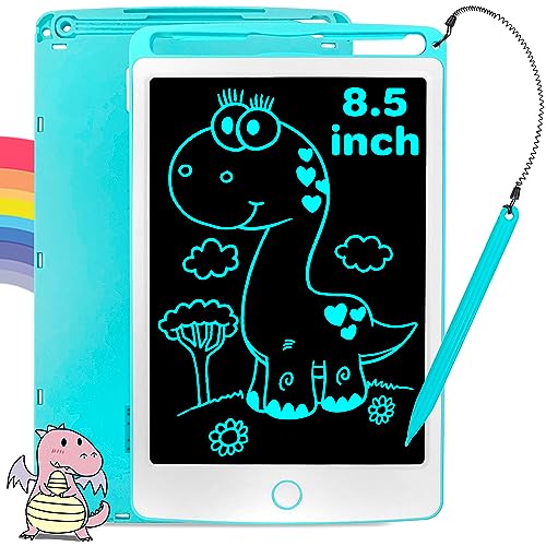 Richgv LCD Writing Tablet for Kids, Erasable Electronic Drawing Pad, Educational Toy, Toddlers Portable Doodle Board, Etch a Sketch, Christmas Birthday Gifts for 3 4 5 6 Years Old Boys Girls Blue