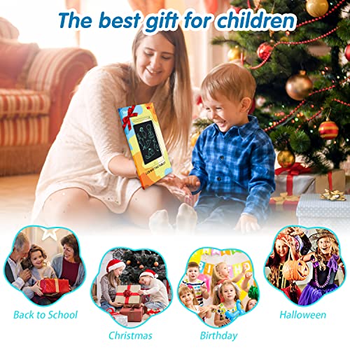 Richgv LCD Writing Tablet for Kids, Erasable Electronic Drawing Pad, Educational Toy, Toddlers Portable Doodle Board, Etch a Sketch, Christmas Birthday Gifts for 3 4 5 6 Years Old Boys Girls Blue