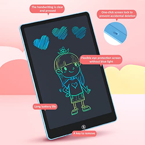 16Inch LCD Writing Tablet Digit Magic Blackboard Electron Drawing Board Art Painting Tool Kids Toys Brain Game Child Best Gift (Pink)