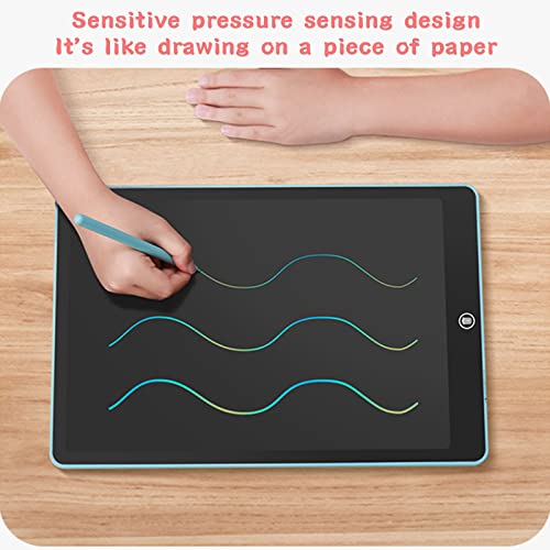 16Inch LCD Writing Tablet Digit Magic Blackboard Electron Drawing Board Art Painting Tool Kids Toys Brain Game Child Best Gift (Pink)