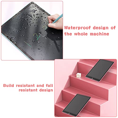 16Inch LCD Writing Tablet Digit Magic Blackboard Electron Drawing Board Art Painting Tool Kids Toys Brain Game Child Best Gift (Pink)