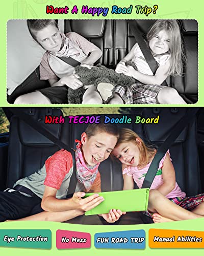 TECJOE 2 Pack LCD Writing Tablet, 8.5 Inch Colorful Doodle Board Drawing Tablet for Kids, Erasable Reusable Writing Drawing Pad, Learning Toys Gifts for 3 4 5 6 Years Old Boys and Girls Toddlers