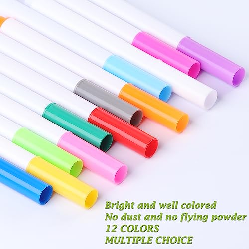 Erasable Doodle Book, Double-Sided Drawing Writing Boards with 14 Pages 12 Coloring Pens - Perfect Early Learning Drawing Pad and Travel Toy Birthday Gifts for Boys and Girls Aged 3-10