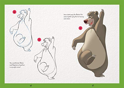 Disney How to Draw Animals: With step-by-steps for over 20 favourite characters!