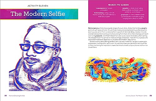 Portrait Drawing for Kids: A Step-By-Step Guide to Drawing Faces (Drawing for Kids Ages 9 to 12)