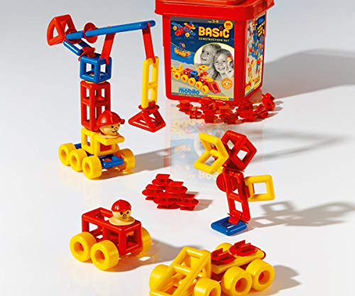 Plasticant Mobilo 256 256-Basic Set, for 3-8 year old children, Red, Blue, Yellow, 210 x 210 x 200 millimeters