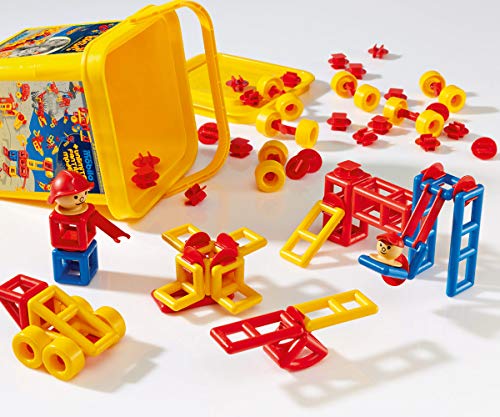 Plasticant Mobilo 256 256-Basic Set, for 3-8 year old children, Red, Blue, Yellow, 210 x 210 x 200 millimeters