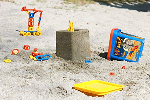 Plasticant Mobilo 256 256-Basic Set, for 3-8 year old children, Red, Blue, Yellow, 210 x 210 x 200 millimeters
