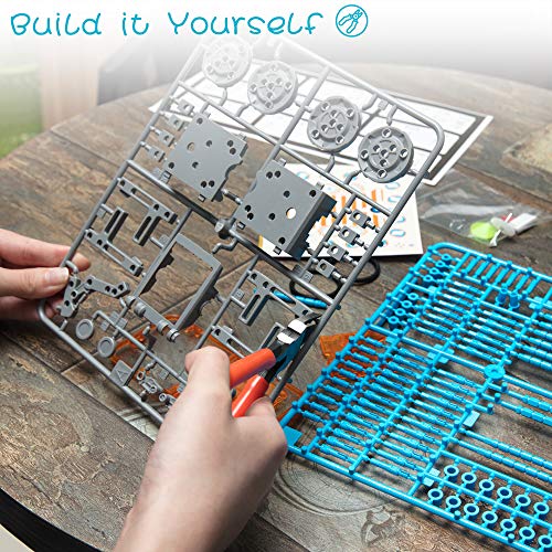 KIDWILL Solar Robot Kit for Kids, 14-in-1 Educational STEM Science Toy, Solar Power Building Kit DIY Assembly Battery Operated Robotic Set for Kids, Teens and Science Lovers