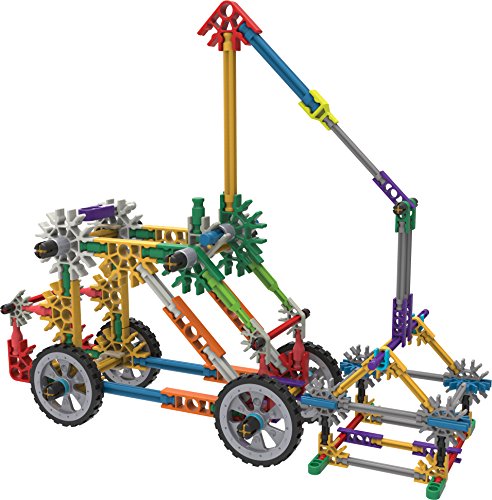 K'NEX Creation Zone Building Set 50 Model 417 Piece Educational Learning Kit with Storage Tub, Engineering Construction Toys for Kids 5+ Basic Fun 16511