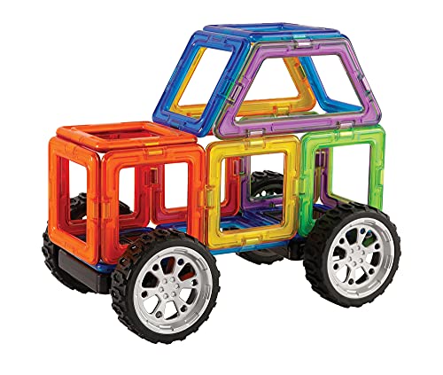 Magformers Super Rally 31-Piece Magnetic Construction Set
