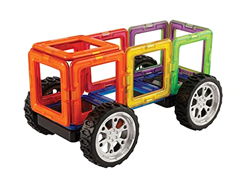 Magformers Super Rally 31-Piece Magnetic Construction Set