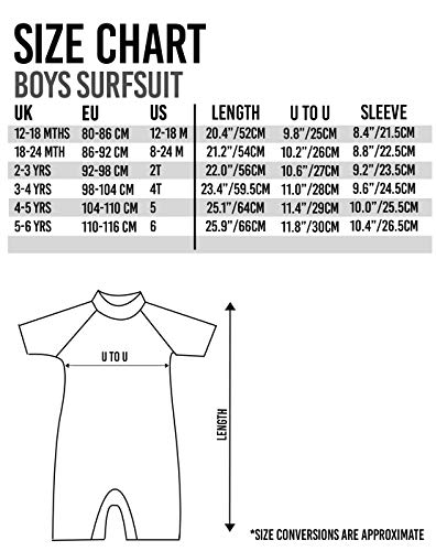 Hey Duggee Swimsuit for Boys | Kids Cbeebies Sun Safe Swimming Costume | Blue Striped All in One Bathing Suit for Swimming Lessons, Beach & Pool Days