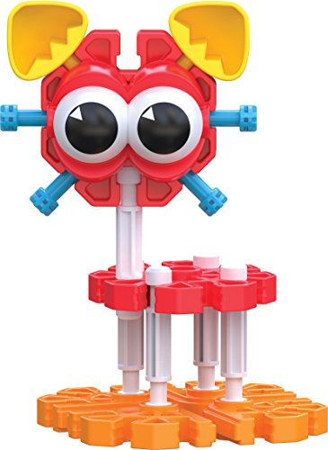 Kid K'NEX Zoo Friends Building Set 30 Model Kids Craft Set with 55 Pieces Educational Toys for Kids, Fun and Colourful Building Toys for Boys and Girls, Construction Toys Ages 3+ Basic Fun 85700