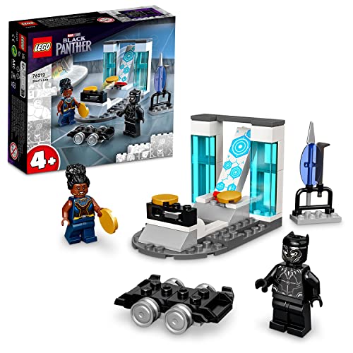 LEGO 76253 Marvel Guardians of the Galaxy Headquarters Volume 3 Set with Groot and Star-Lord Minifigures & 76212 Marvel Shuri's Lab, Black Panther Construction Learning Toy with Minifigures