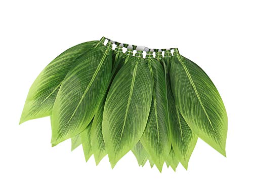 AmzBarley Boys Maui Costume Hula Skirt Palm Leaf Grass Skirts Dress up Accessories Kids Childs Birthday Party Halloween Cosplay