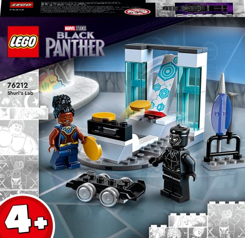 LEGO 76253 Marvel Guardians of the Galaxy Headquarters Volume 3 Set with Groot and Star-Lord Minifigures & 76212 Marvel Shuri's Lab, Black Panther Construction Learning Toy with Minifigures