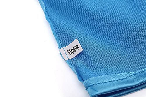 Vicloon Elsa Dress Up Accessories Set, 8 Pcs Princess Costumes Set From Tiara, Gloves, Magic Wand, Upgrade Princess Braid with Hoop, Necklace, Earring for 3-9 Years