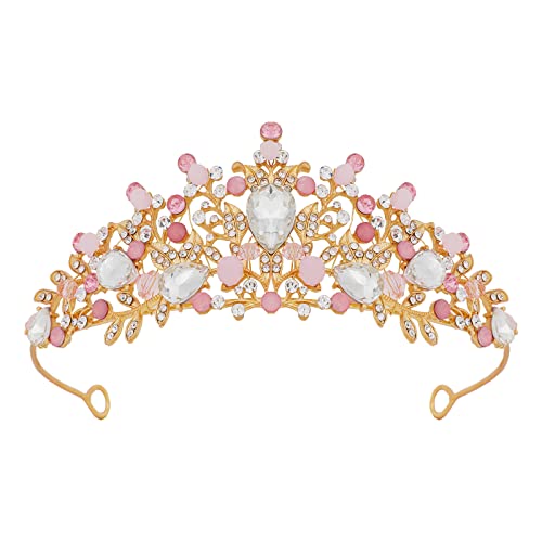 PHOGARY Princess Cape Colorful Princess Cloak, Princess Fancy Dress Halloween Costume Sparkling Sequins Tulle Carnival Birthday Party Cosplay Princess Dress Up with Princess Crown for Girls （Style B）