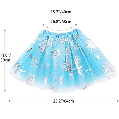 Tacobear Princess Costumes for Girls Princess Dress Up Tutu Skirts Mermaid Unicorn Headband Wings Wand Elsa Hairband with Plait Princess Party Halloween Carnival Costume Princess Birthday Gifts