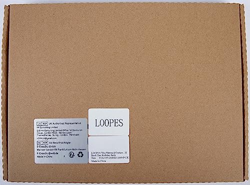 LOOPES 7Pcs Mermaid Costume Set,Princess Red Long Curly Wig Hair with Mermaid Themed Jewellery Accessories Dress Up Gifts for Kids Girls Cosplay Halloween Masquerade World Book Day Birthday Party