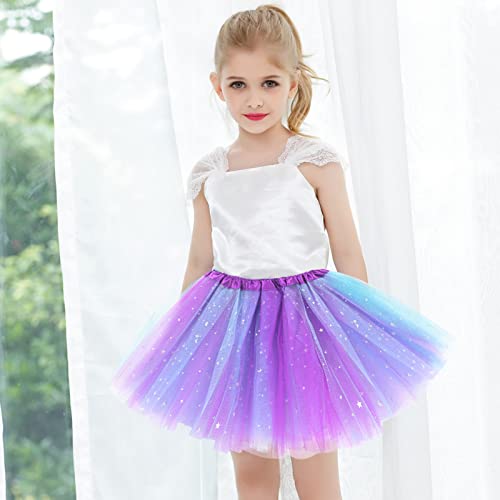 Tacobear Princess Costumes for Girls Princess Dress Up Tutu Skirts Mermaid Unicorn Headband Wings Wand Elsa Hairband with Plait Princess Party Halloween Carnival Costume Princess Birthday Gifts