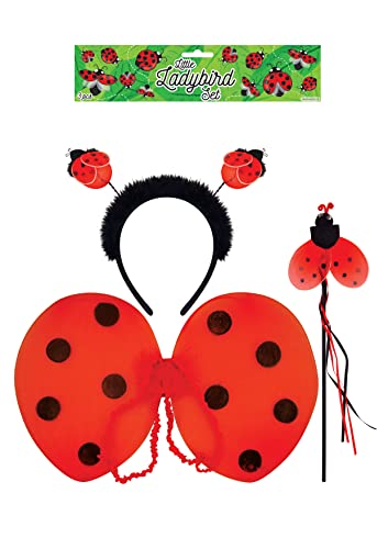 3 Piece Ladybird Dress Up Set