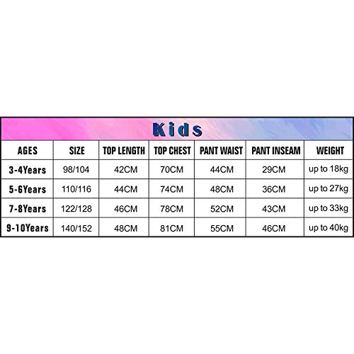 Kids Pirate Costume,Pirate Role Play Dress Up Completed Set 8pcs for kids Size 3-4,5-6,7-8,8-10 (3-4 years)