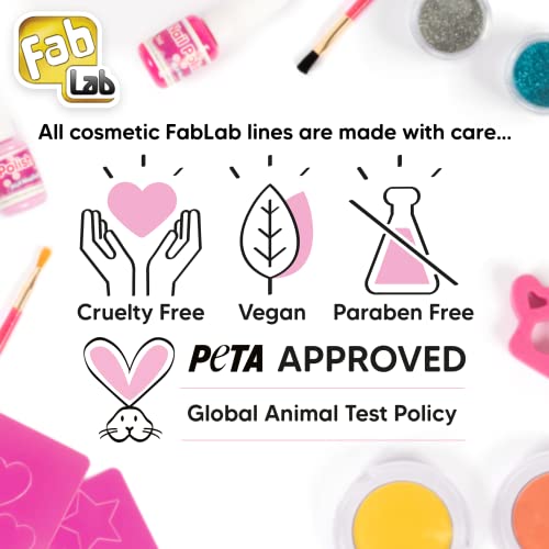 FabLab FL003 Glitter Tattoos, Mixed,22 x 22 x 5 cm