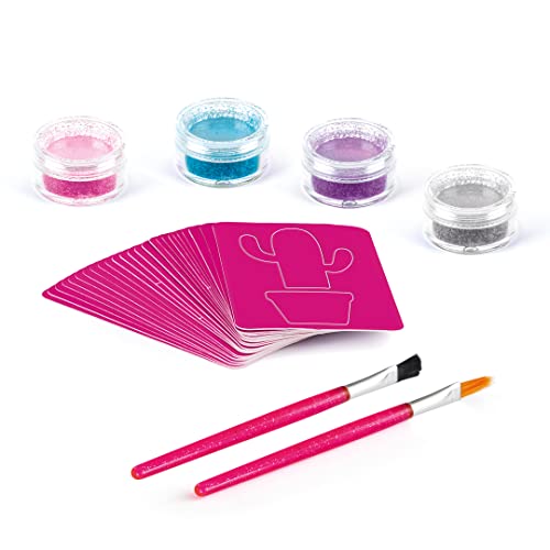 FabLab FL003 Glitter Tattoos, Mixed,22 x 22 x 5 cm