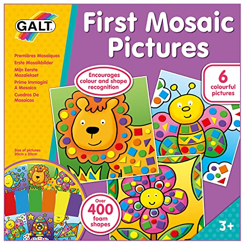 Galt Toys, First Mosaic Pictures, Childrens Creative Activity Sets, Ages 3 Years Plus