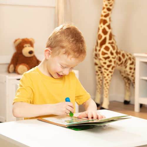 Melissa & Doug Water WOW! Animals Magic Painting Books with Water Pens | Water Colouring Books for Children Age 3 4 5 6 7 | Travel Toys for Toddlers on Plane Activities for Kids Travel Activity Packs