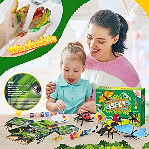 Tragik Toys for 3 4 5 6 7 8 Year Old Boys Girls, Craft Kits for Kids 2-10 Year Old Boy Girl Easter Gifts Paint Your Own Sets for Kids Activity Packs Educational Toys for 2-5 Year Olds Toy Bugs