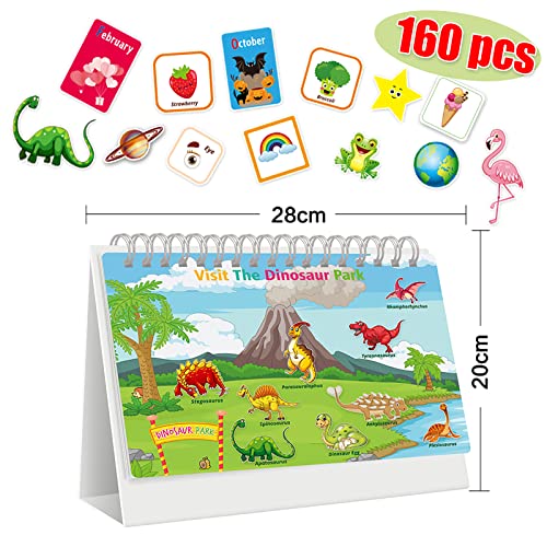 HDmirrorR Preschool Busy Book, 30 Themes Preschool Learning Activities for Kids, Montessori Toys for Toddlers, Educational Toys