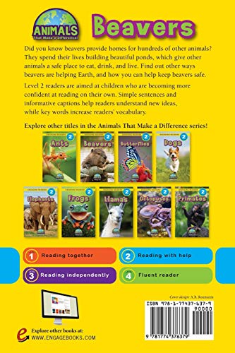 Beavers: Animals That Make a Difference! (Engaging Readers, Level 2) (11)
