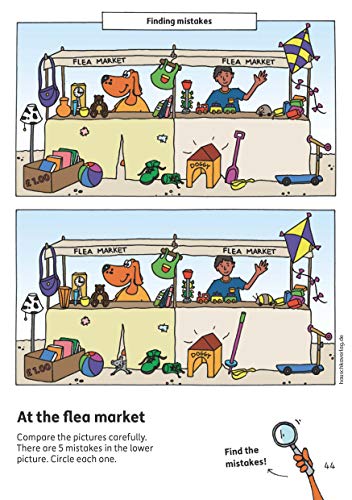 Preschool Activity Book for 5 Years - Boys and Girls - Logical thinking, Puzzles and Brainteasers: Colourful puzzle block - fun educational ... activity pads for kindergarten and preschool)