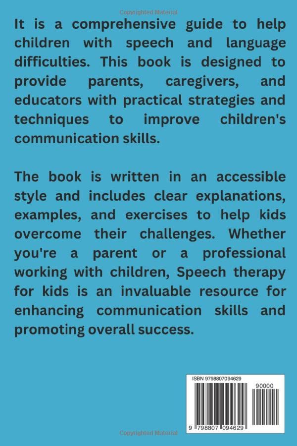 My child isn't talking yet!: For overcoming delayed speech problems with the most effective activities and a complete handbook to do speech therapy at home from A to Z.