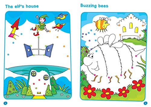 Dot-to-Dot Age 3-5 Wipe Clean Activity Book: Ideal for home learning (Collins Easy Learning Preschool)