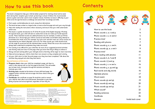 Phonics Ages 4-5 (Collins Easy Learning Preschool): Ideal for Home Learning