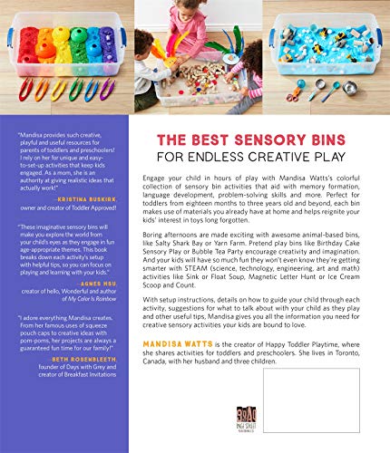 Exciting Sensory Bins for Curious Kids: 60 Easy Creative Play Projects that Boost Brain Development, Calm Anxiety and Build Fine Motor Skills