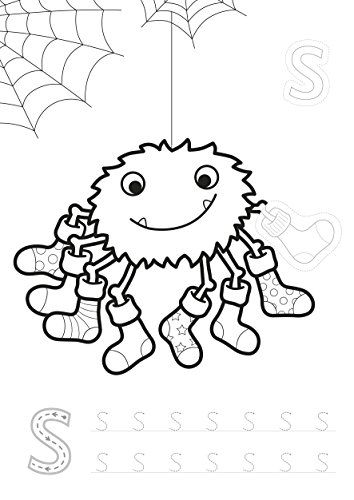 Orchard Toys ABC Colouring and Activity Book, Helps Teach Alphabet, Educational Colouring Activity Book, Perfect for Kids Age 4 Years +, 21cm x 2cm x 29cm