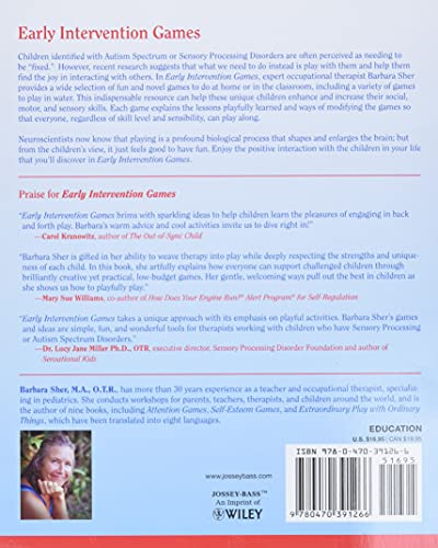 Early Intervention Games: Fun, Joyful Ways to Develop Social and Motor Skills in Children with Autism Spectrum or Sensory Processing Disorders